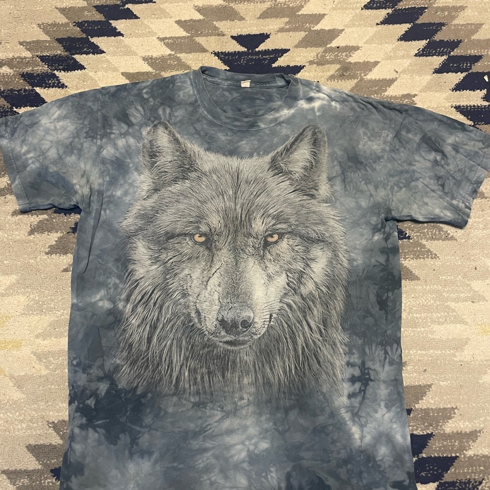 Gray Wolf Graphic Men's T-Shirt